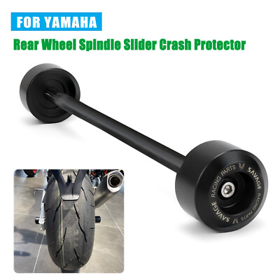 #ad Fit For YAMAHA YZF R1 M S FZ 10 MT 10 Rear Wheel Spindle Slider Crash Protector $26.99