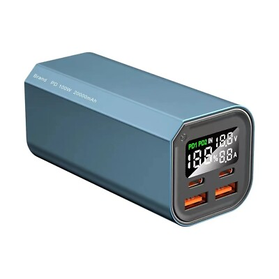 #ad 20000mAh PD100W Fast Charging Power Bank External Battery Portable Charger TypeC $69.99