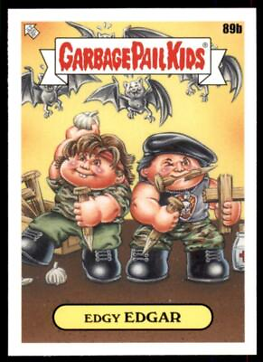 #ad 2020 Garbage Pail Kids Series 2 Base #89b EDGY EDGARRevenge of Oh The Horror ib $0.99