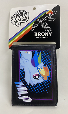 #ad Fashion Accessory Bazaar My Little Pony Rainbow Dash Bifold Wallet $11.98