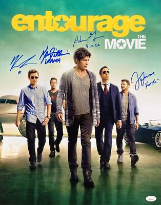 #ad Entourage Cast Signed 16x20 Entourage Movie Photo Adrien Grenier amp; Others JSA $299.99