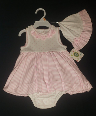 #ad Little Me 2 Piece Sweetheart Romper Set Infant Girl Size 12 Months $11.99