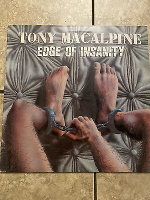 #ad Tony Macalpine Edge Of Insanity Lp Shrapnel Original Metal Guitar $15.00