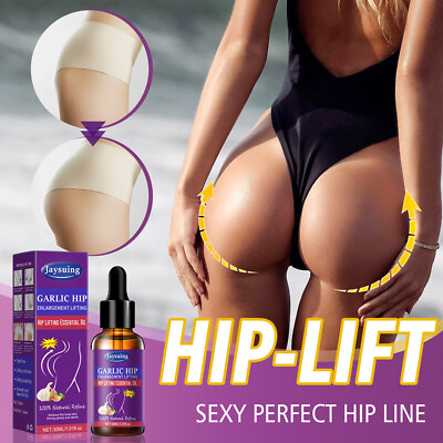 #ad Big Ass Fast 30ml Garlic Hip Butt Buttocks Enlargement Lifting Essential Oil $12.67
