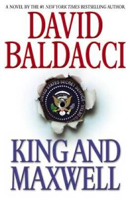 #ad King and Maxwell King amp; Maxwell Series Hardcover By Baldacci David GOOD $3.98
