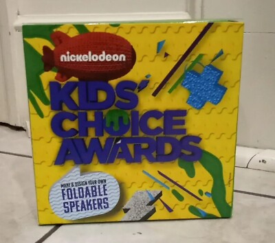 #ad #ad Nickelodeon kids choice awards Foldable Speakers Promo $21.00