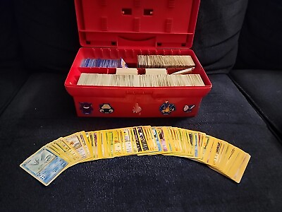 #ad Pokemon Bulk Wotc 100 Card Vintage Card Collection Lot Played DMG Rares Etc $39.99