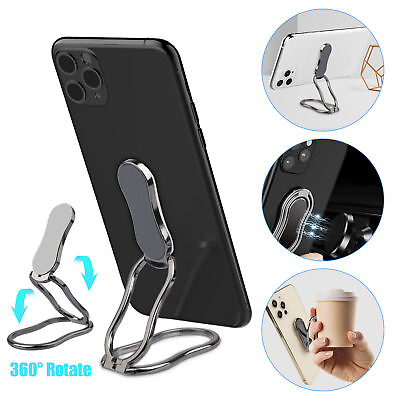 #ad Foldable 360° Phone Ring Holder Finger Kickstand Rotation Back Grip Magnetic US $6.67