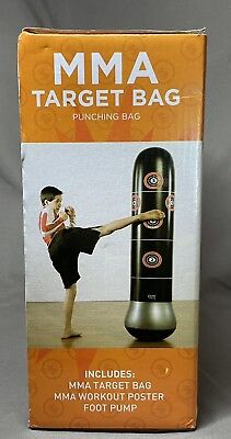 #ad #ad Pure Boxing Inflatable Free Standing MMA Training Punching Bag Bounce Back NOB $20.99