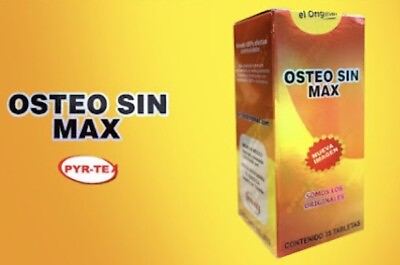 #ad OSTEO SIN MAX ¡El ORIGINAL Pyrtex Natural Painkiller $26.12
