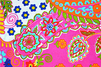 #ad 2.5 yard Indian Cotton Hand Block Sanganeri Carry Print Handmade Fabric Natural $14.99