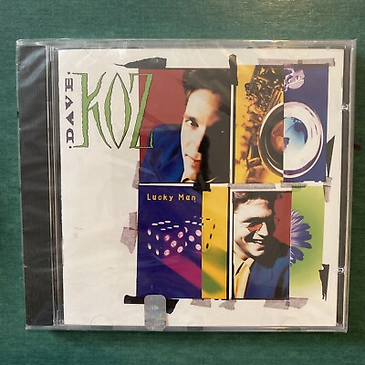 #ad A9 Lucky Man Music CD Dave Koz 1993 07 03 Blue Note BRAND NEW SEALED $7.99