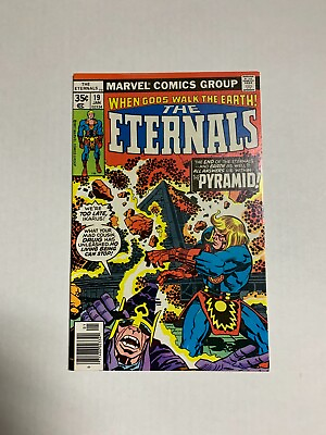 #ad The Eternals #19 Jan 1978 Bronze Age Marvel Newsstand Edition $17.95