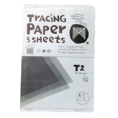 #ad Micador A3 Tracing Paper Acid Chlorine Free Super Translucency 5pcs 297x420mm AU $19.95