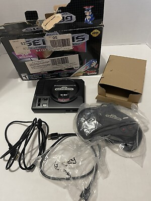 #ad SEGA Genesis Mini Home Game Console Black In Box Tested $69.97