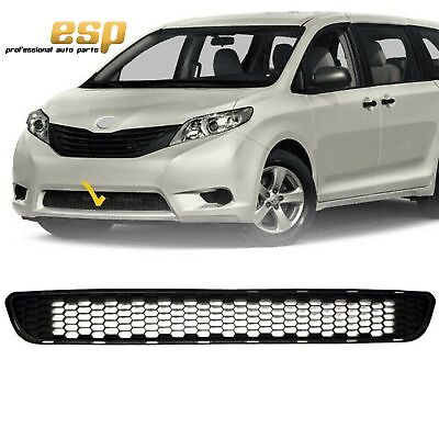 #ad #ad Front Center Bumper Grille For 2011 2015 Toyota Sienna $26.99