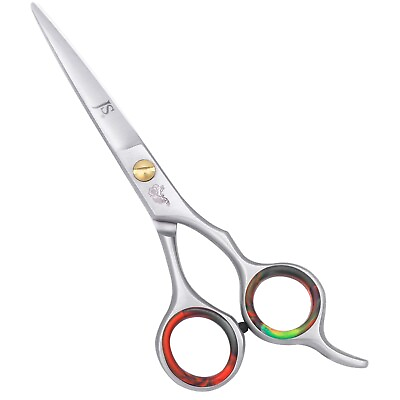 #ad JS Professional Hair Scissors Unleash Precision with 5.5quot; Premium Barber Shear $18.99