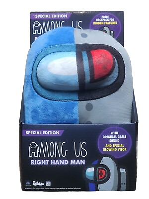 #ad Toikido Among Us Plush Right Hand Man Special Edition Glowing Visor Game Sounds $15.88