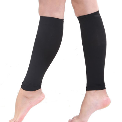 #ad Calf Sleeve Compression Stockings Women Men Running Athletic Medical Grade II $17.94