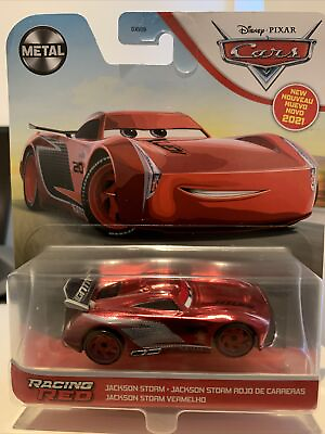 #ad Disney Cars Jackson Storm Racing Red 2021 Metallic Rare AU $29.88
