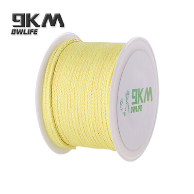 #ad 750lb Braided Kevlar Line 2.3mm Guy Tent Rope Hiking Cord Made with kevlar $117.89
