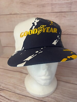 #ad Goodyear Tires Splash Splash Snapback Hat Racing $20.00
