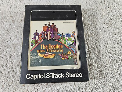 #ad The Beatles Yellow Submarine 8 Track Tape. $19.99