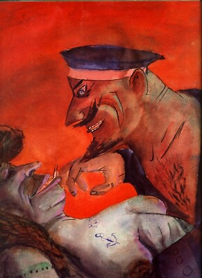 #ad Sailor and Girl : Otto Dix : 1922 : Archival Quality Art Print $85.00