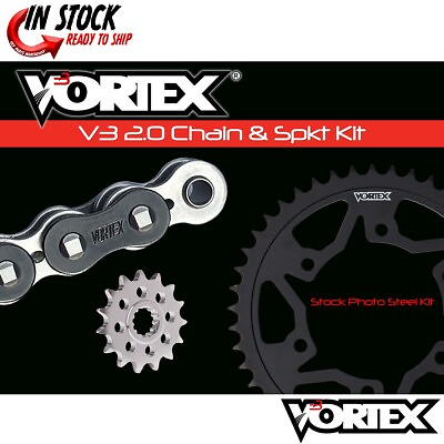 #ad Honda CBR600RR 2007 2023 Vortex 520 Chain and Sprocket Kit 15 44 Tooth CK6343 $161.46