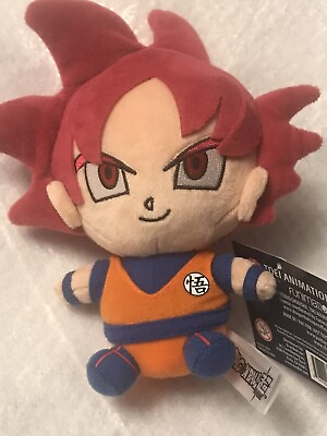 #ad Dragon Ball Super Saiyan Goku 8 Plush Figure DBZ Dragonball SSG GOKU NEW $25.99