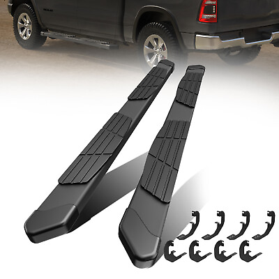 #ad Pair 6quot; Running Board Side Step For 19 24 Chevy Silverado GMC Sierra Crew Cab $143.92