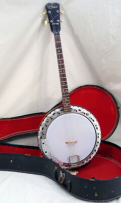 #ad Vintage Contessa 4 String Banjo w Case $249.99