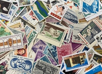 #ad US Mint Vintage Postage Stamps Lot of 25 all different $4.95