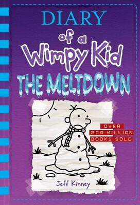 #ad The Meltdown Diary of a Wimpy Kid Book 13 Hardcover By Kinney Jeff GOOD $4.38