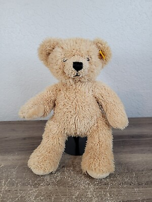 #ad My First Steiff Bear Brown Plush Lovey Sewn Eyes German Stuffed Doll 664120 A5 $20.09