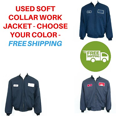 #ad Used Work Coats Used Work Jackets Cintas Redkap Unifirst Gamp;K etc. FREE SHIP $19.99