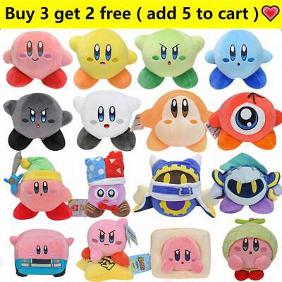#ad Cute Kirby Super Star Plush Toy Anime Stuffed Collection Doll Xmas Birthday Gift $11.99