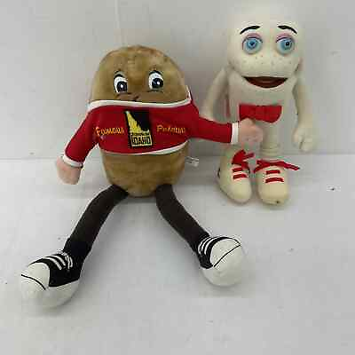 #ad Timmy The Tooth White Stuffed Animal And Idaho Potato Plush Vintage Toys $35.00