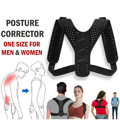 #ad Posture Shoulder Posture Corrector for Men amp; Women Posture Back Brace M Large $15.97