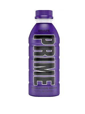 #ad Prime Hydration GRAPE Flavor Drink Bottle RARE Logan Paul FREE SHIPPING PURPLE $17.99