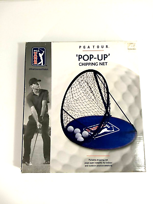 #ad Golf Chipping Practice Net Indoor Outdoor Portable PGA TOUR w Carry Bag Pop up $27.87