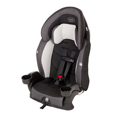 Evenflo Chase Plus 2 in 1 Booster Car Seat Huron Black $58.99