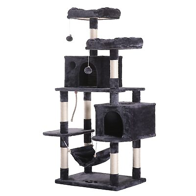 #ad Hey brother Large Multi Level Cat Tree Condo Furniture with Sisal Covered Scr... $118.41