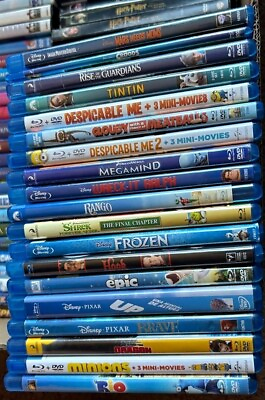 #ad KIDS FAMILY MOVIES BLU RAY DVD COLLECTION PICK AND CHOOSE FREE SHIPPING $7.50