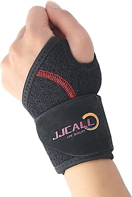 #ad 2 Pack Wrist Brace Fitted Wrist Support Wrist Strap Hand Support Breathable $7.99