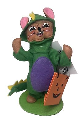 #ad Annalee Halloween Mouse Trick Or Treat Dragon Costume 2017 Doll Figure 6” New $29.97