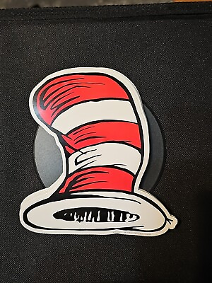 #ad DR. SEUSS THE HAT CLASSROOM DECOR HANDMADE WITH FINE CARD STOCK PAPERS $15.00