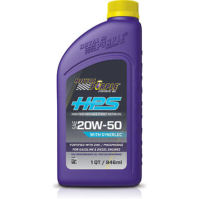 #ad Royal Purple 31250 20W 50 Street Synthetic Motor Oil 20W50 Choose Quart Qty $15.79