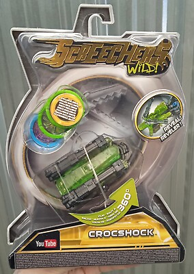 #ad Screechers Wild Crocshock Toy Car Vehicle 360 Flip amp; Morph Moc New $59.99