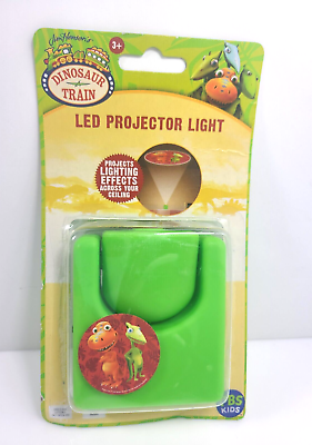 #ad PBS Kids Dinosaur Train LED Projector Light for Ceiling Kids Nightlight FUN NEW $10.85